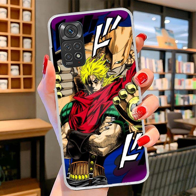

Чохол для телефону JoJo s Bizarre Adventure Dio для Xiaomi Redmi Note 15 14 13 12 11 10 Pro Plus 14S 12S 11S 11T 11E 10S М який Fundas Redmi Note 15 4G