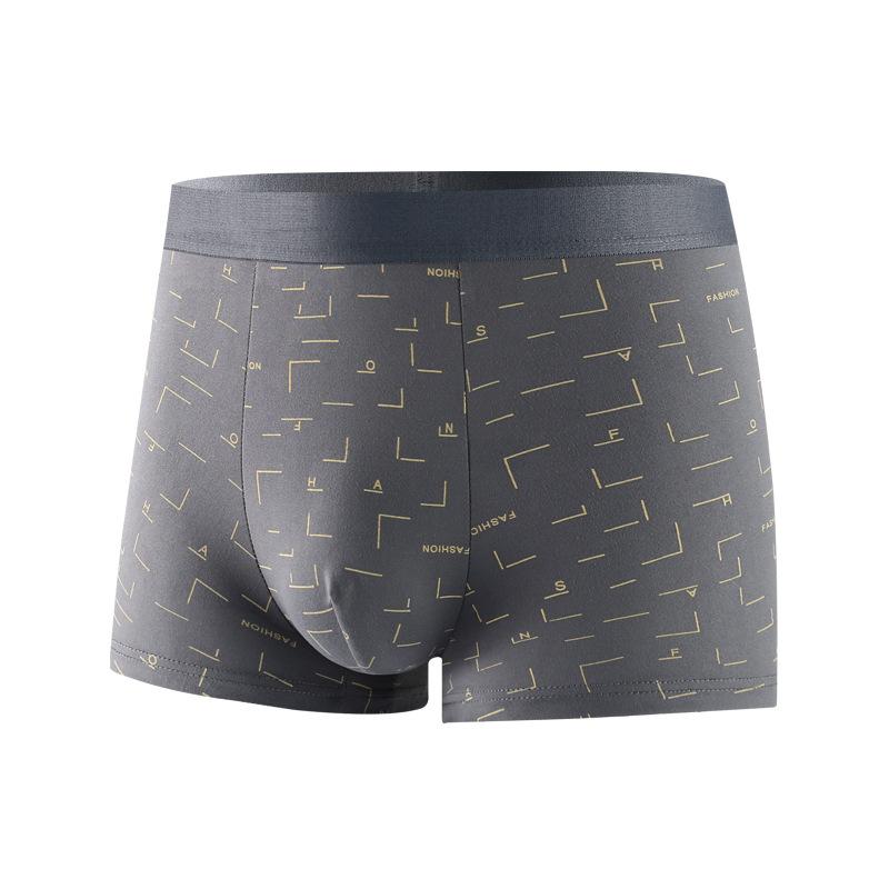 Summer Men's Underwear Men's Four Cornered Shorts Teenagers' Flat Cornered Shorts