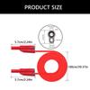 Strong 4mm Banana Test Leads Insulation Strong PVC Banana Plugs  Test Cables Safety Enhances Designs for Multimeter