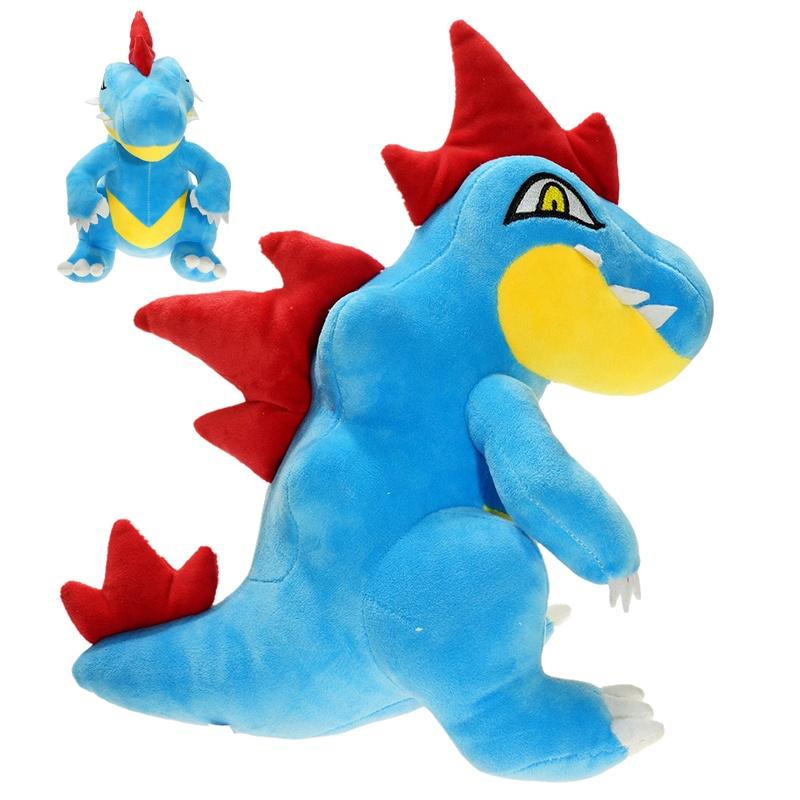 Adorable 12" Pokemon Feraligatr Plush Toy Soft Stuffed Doll Perfect For Kids' Gifts