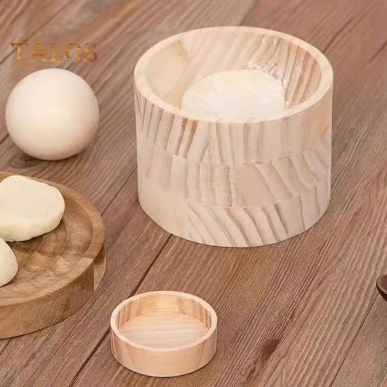Ahşap Köfte Pres Aleti Köfteler için Hamur Presi El Turtası Yapıcı Açma Makinesi Köfteler için Ahşap Mutfak Aletleri