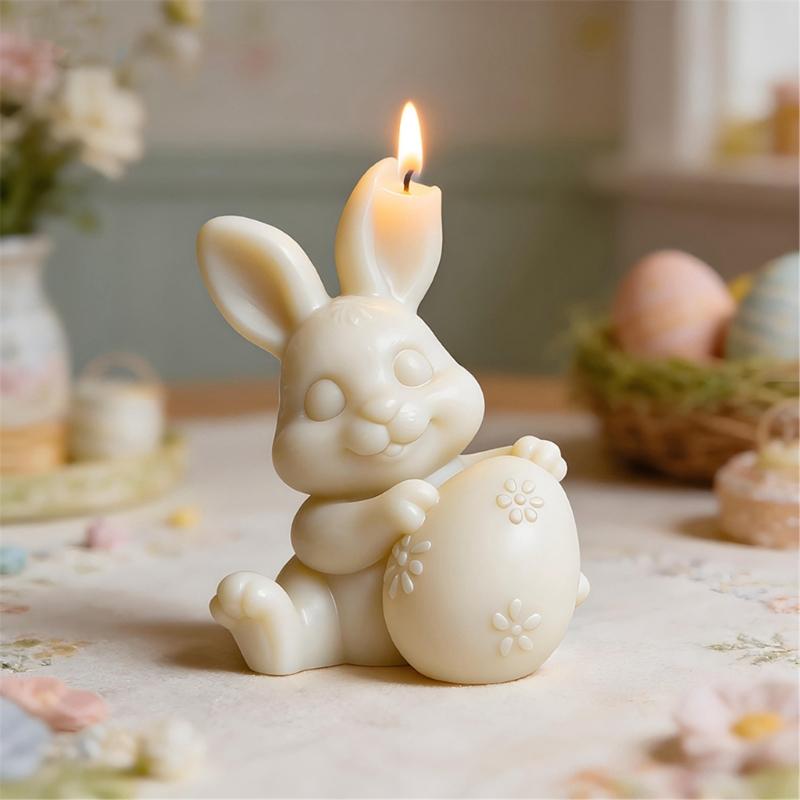 Fine Detail Easters Eggs Silicone Mould for Aromatherapys Candle and Plasters Decoration Easy To Cleaning Crafting Tool