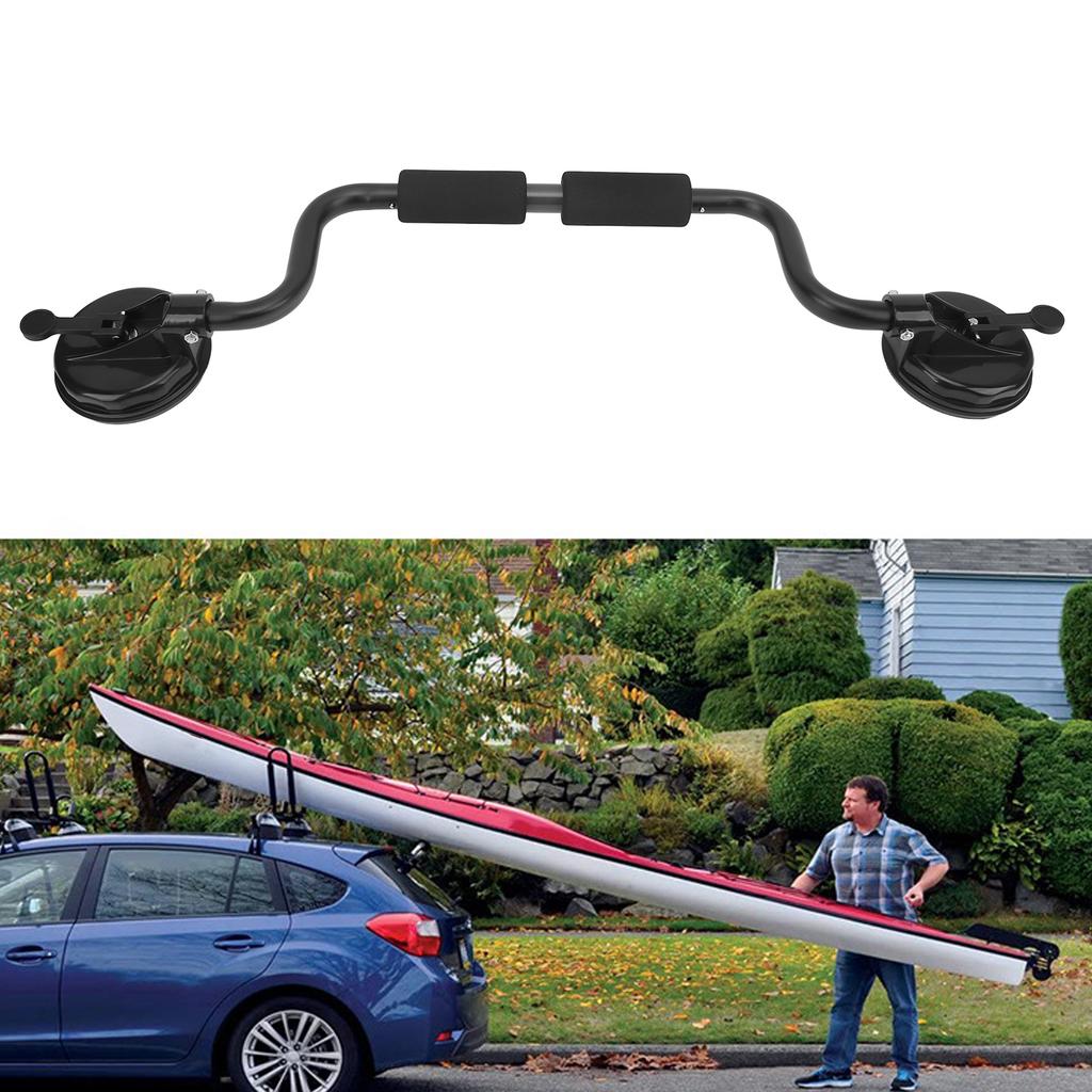 Kayak Roller Loader Prevent Scratching Easy To Assemble Multipurpose Kayak Roller Mount with Suction Cup for Cars