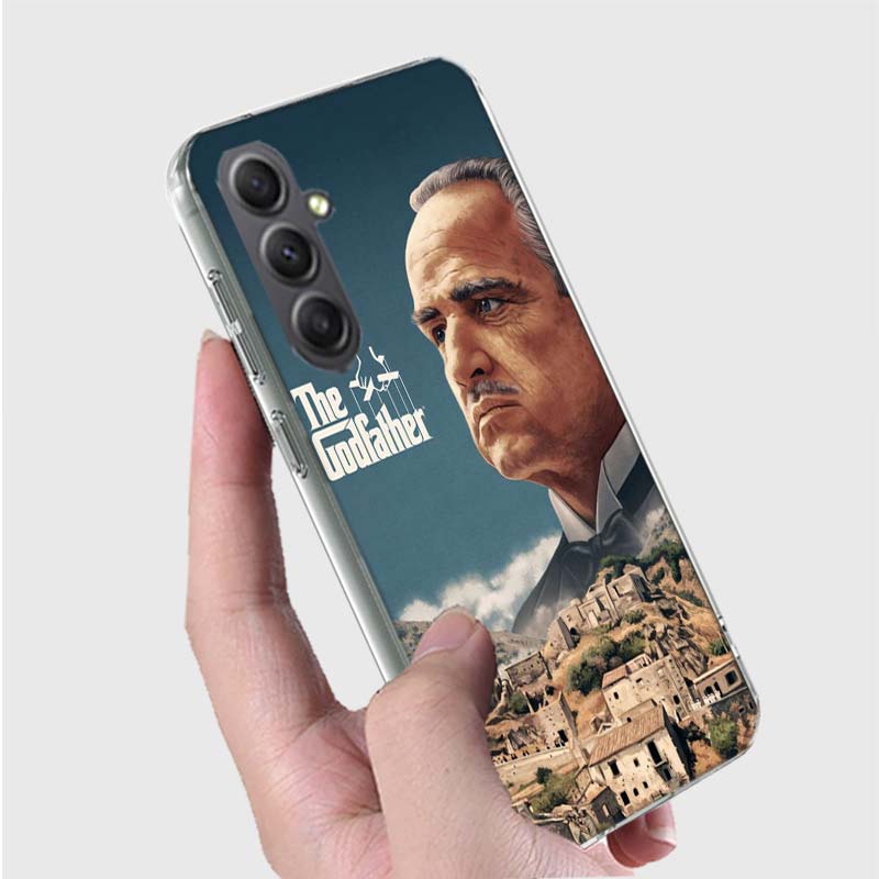 -The Godfather Phone Case for Samsung A16 A26 A36 A56 A17 A37 A57 A07 A06 A02S A03 A04S A05S Galaxy Note 20 10 A50S A71 A51 A31