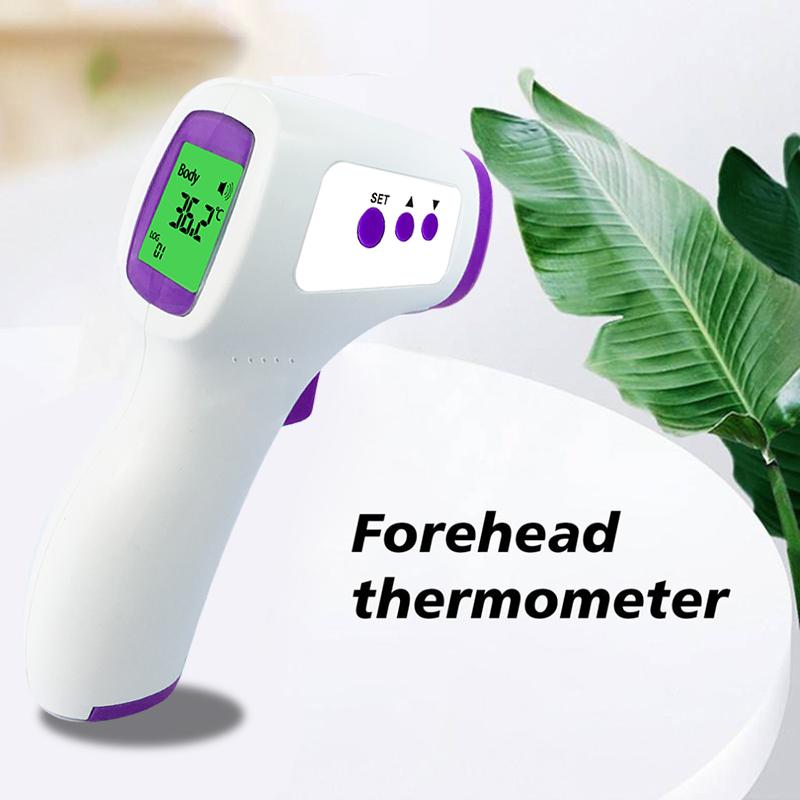 Non‑Contact Infrared Forehead Thermometer or Fingertip Pulse Oximeter,Digital Health Device for Body Temperature/Blood Oxygen