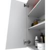 Wall-hung bathroom cabinet white 60 cm bathroom column bathroom furniture