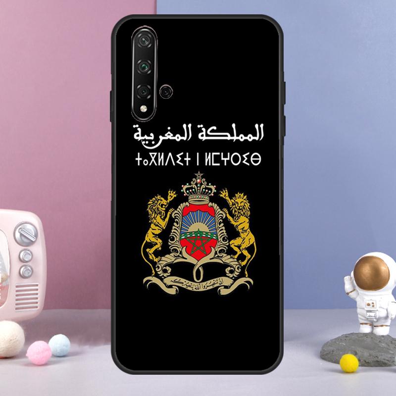 Morocco Flag Passport For Huawei Nova 3i 7i 8i 11i 12i 9 10 SE Y60 Y61 Y70 Y72 Y73 Y90 Y91 P20 P40 P30 Lite Case
