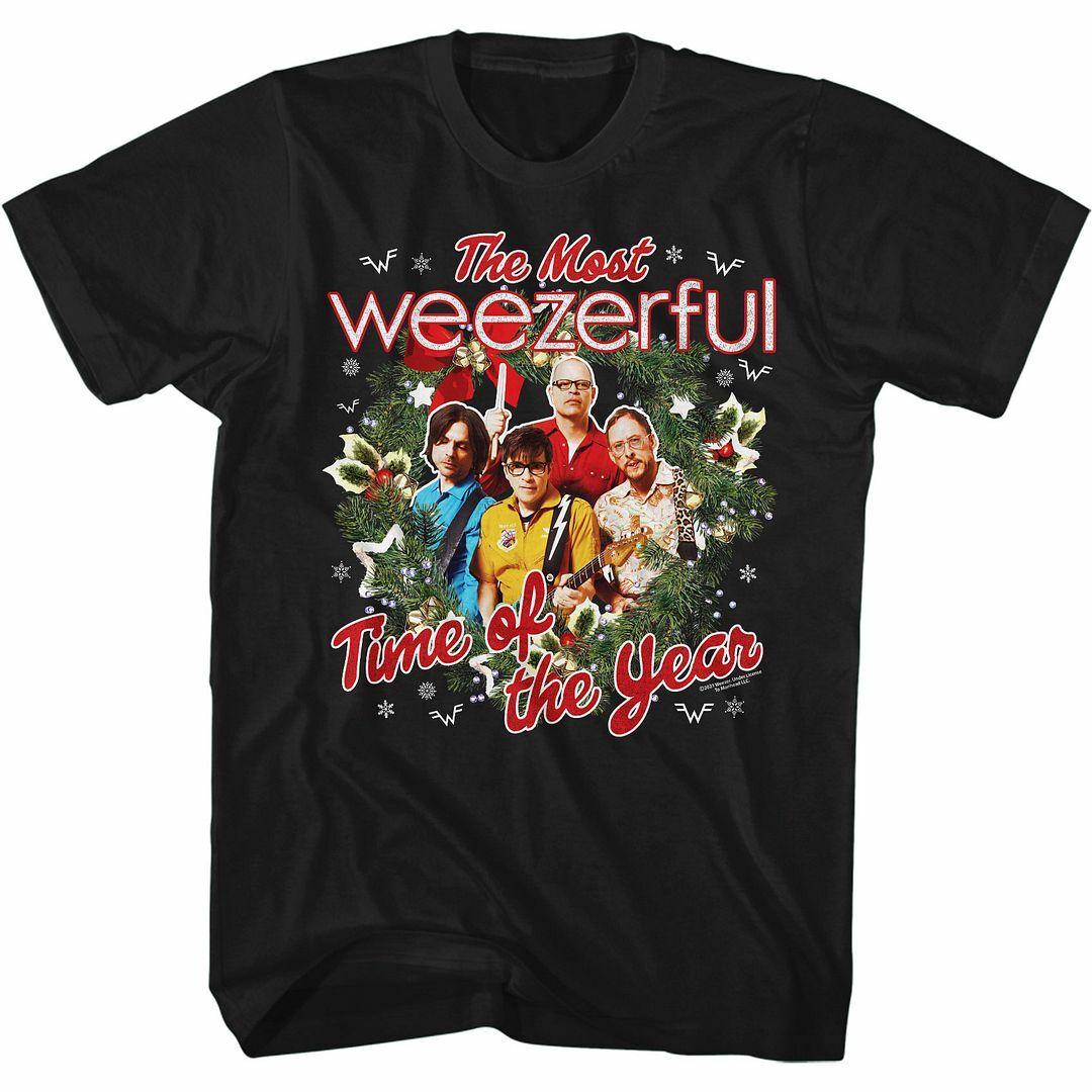Weezer Weezerful Black Adult T-Shirt M