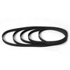 5PCS 5mm Flat Belts Folded Rubber Belt 47-150mm for Recorders CDROM Video Machines  DVDs Drive