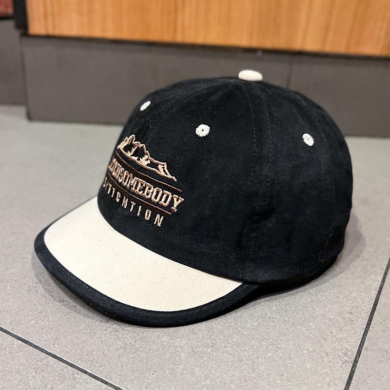 Quick-drying Unisex Retro Baseball Cap with Adjustable Short Brim, Ideal Choice for Gifts