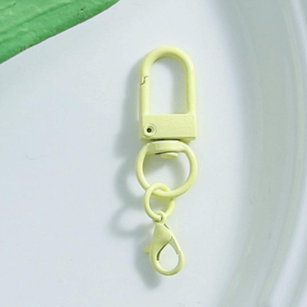 30Pcs Clasp Colorful Swivel Snap Hooks Mini Metal Key Chain Hooks Multi-purpose Trigger Buckle Clasps Purse Charms
