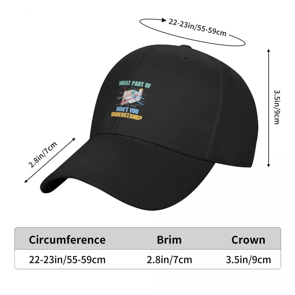 What Part Dont You Understand HVAC Installer Baseball Cap Beach Bag Streetwear Winter hat Caps Male Women's
