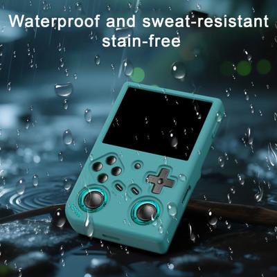 Funda Protectora para Consola de Juegos para ANBERNIC RG 35XX Pro a Prueba de Golpes Protector de Máquina de Juegos Portátil Cubierta de Silicona Funda Carcasa Accesorios para Juegos
