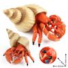 Underwater Hermit Crab Toy - Marine Life Model for Children's Cognitive Play