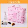 Waterproof Travel Organizer Bag For Toiletries With Floral Print And Oxford Fabric Material