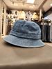 [Buckaroo Dongsuwon] Uni Denim Logo Embroidered Bucket Hat B225AP380P