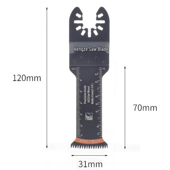 31mm Ultra-Long Multi-Functional Oscillating Saw Blade Set for Woodworking and Metal