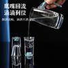 7pcs Baijiu Cup Set Crystal Glass Household Baijiu Wine Dispenser Small One Beaker Spirit Cup Wine Set Gift