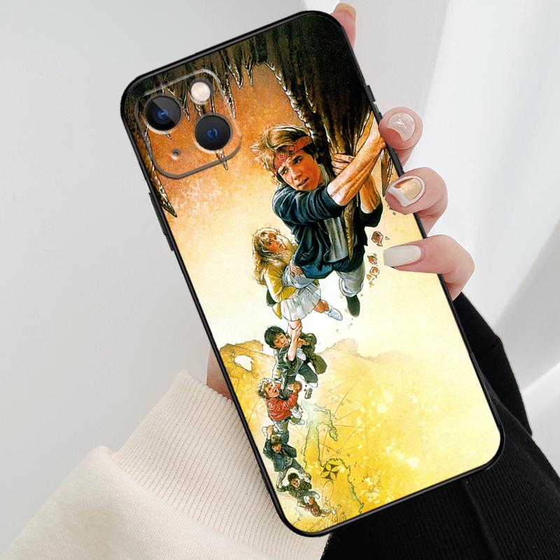 Goonies Phone Case For iPhone 13 14 15 16 Pro Max 11 12 XS XR X Plus Shockproof Bumper Soft Cover