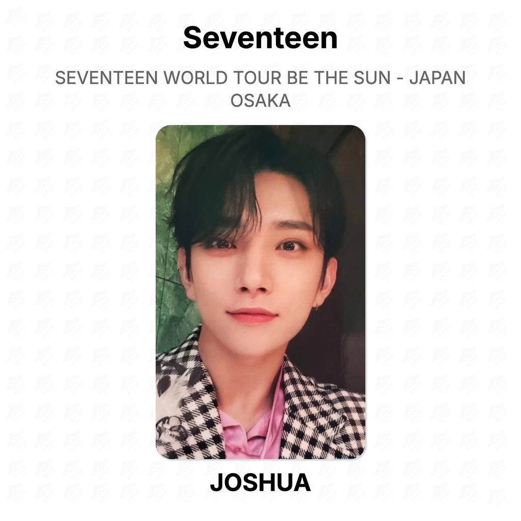 Seventeen WORLD TOUR BE THE SUN - JAPAN OSAKA Official Photocard