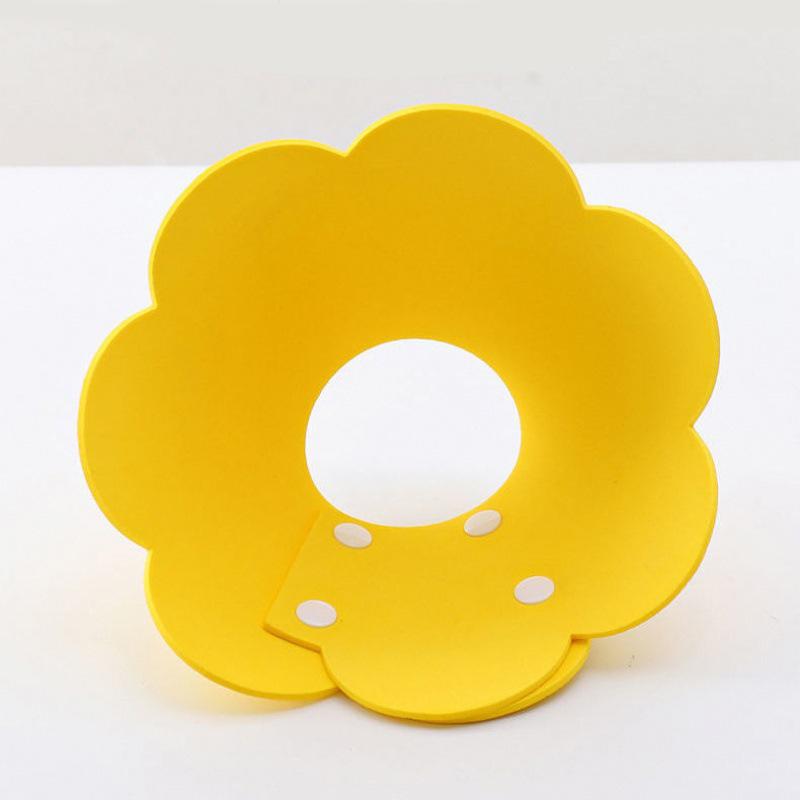 

Елизаветинский круг Кот Подсолнух Елизавета Белый Защита от вылизывания Стерилизация Позорный круг Оптом Защитный чехол от укусов собаки S: 3-2.5 kg жёлтый