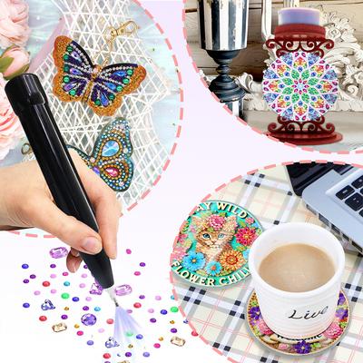 Elektryczny długopis do malowania diamentami Nie wymaga wosku Wakuacyjny długopis Diamond Art Długopis do malowania Diamond Art Akcesoria Diamond Art dla dorosłych