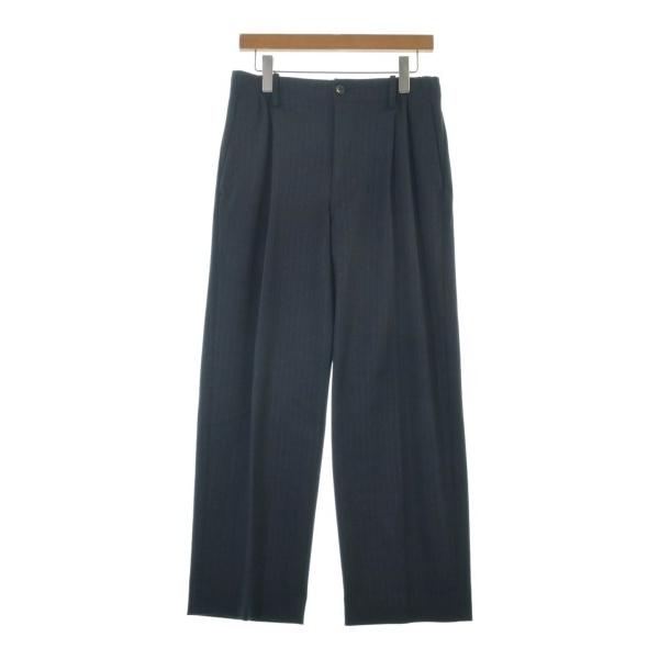 PLST Plaste Pants (Others) Men s M Navy Blue (Stripe) [Used] [Secondhand Clothes]