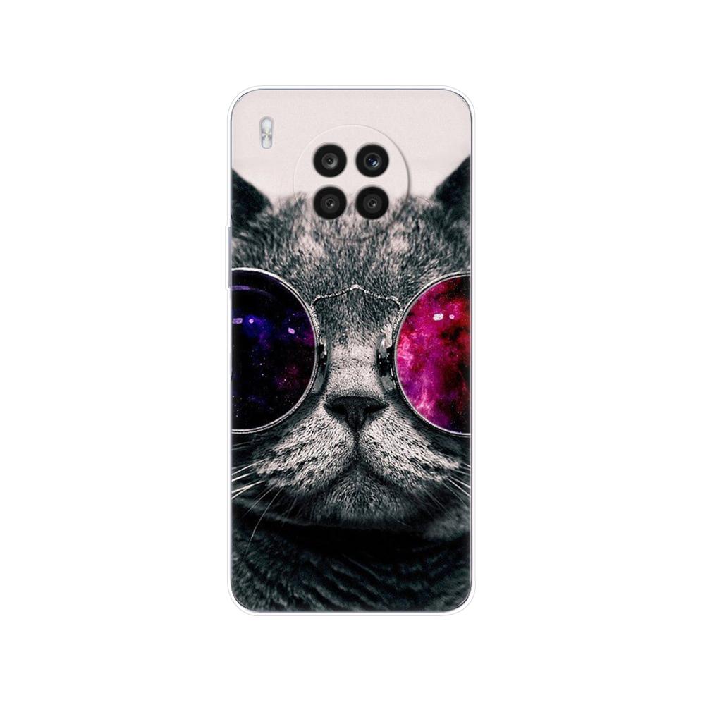 For Honor 50 Lite Case 6.67 Inch Silicon Back Cover Phone Case For Huawei Honor 50 Lite Soft Case TPU Bumper 50Lite Light Funda