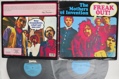 LP Record MOTHERS OF INVENTION  Freak Out ZAPPA1 ZAPPA 1985 Europe Rock Used