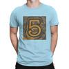 5 Music Fun T-Shirt for Men E-Ed Sheeran Novelty Cotton Tee Shirt Round Collar Short Sleeve T Shirts Original Clothing