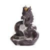1pc Dragon Shaped Backflow Incense Burner with Sparkling LED Light for Meditation Mascot of the Year of the Loong -No Incense