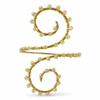 Adjustable Wire Wrapped Bracelet Rhinestone Spiral Arm Jewelry New Adjustable Armlet  Women