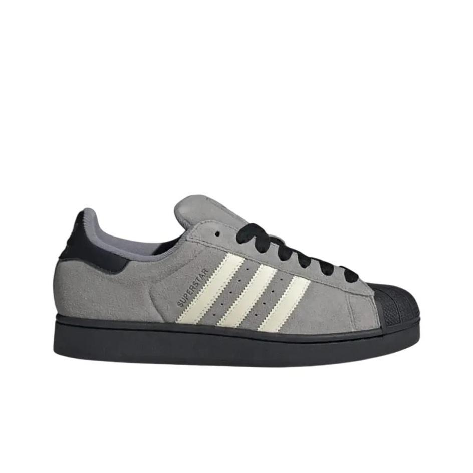 Adidas Originals Superstar 2 Classic Versatile Skate Shoes Unisex Sneakers Gray JQ3222