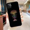 Tree of Life Space Galaxy Stars Phone Case For iPhone 17 Air 16 15 13 11 12 14 Pro Max mini 15 16 Plus 16e Protective Cover