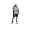 Under Armour Baseline Fleece Hoodie With Colorblock Letters Men Hoodie Modern-Gray 1356765-011