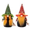 Stuffed Halloween Gnomes Faceless Doll Ornaments, Gnome Decorations, Cute Cloth Soft Felt Plush for Home Decor Party Atmosphere Table Display Pair of