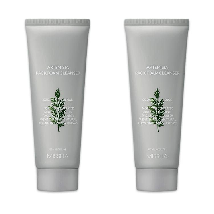 MISSHA Artemisia Pack Foam Cleanser 150ml (3 Options)