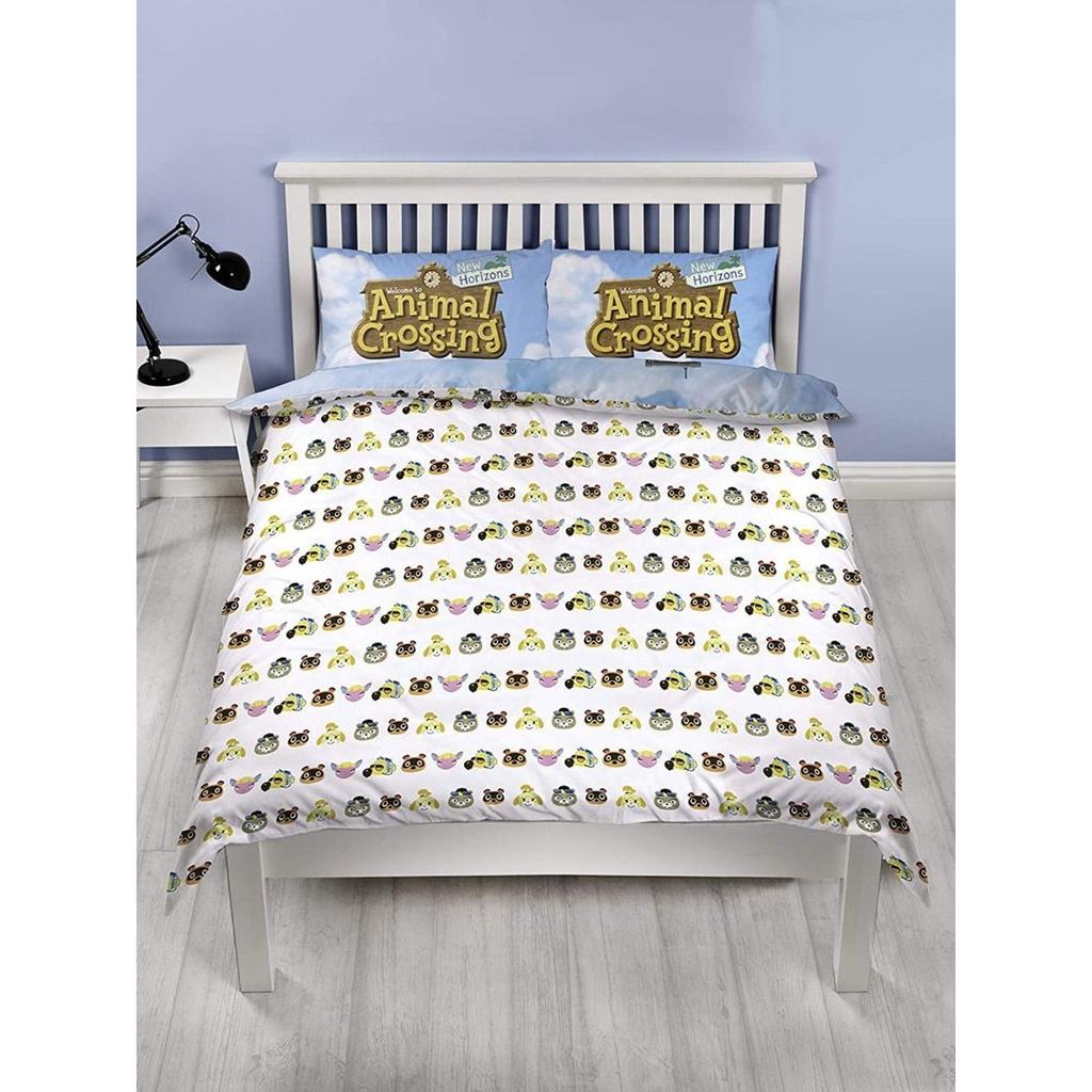 Animal Crossing Logo Duvet Cover Set