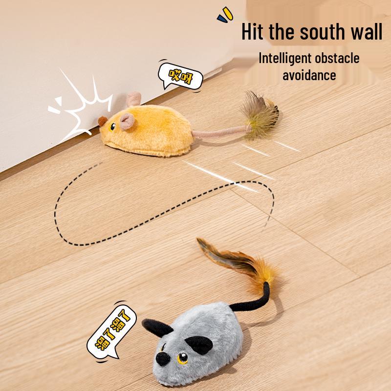 Remote Control Tail-Wagging Electric Pet Toy: Self-Entertainment Decompression Gadget for Cats and Dogs.