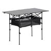 Folding Portable Camping Table Aluminum Outdoor Picnic Table Storage Bag
