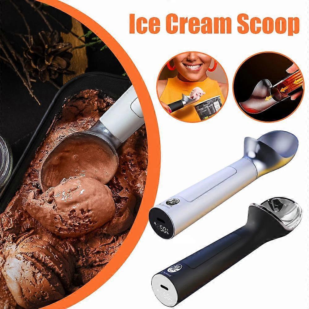 Electric Heating Stainless Steel Self Melting Ice Cream Scoops