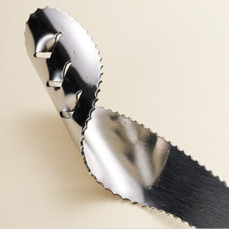 Pepper Core Remover, 1pcs Stainless Steel Bitter Melon Chili Pepper Seed Remover Coring Knife Rotating Vegetable Cutter