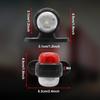 Ygmylandbb LED Side Marker Lamp for Trucks, 2LED Double-sided Emission,