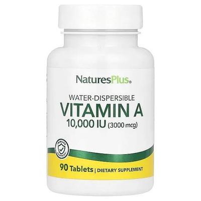 Vitamin A, 10,000 IU, 90 Tablets