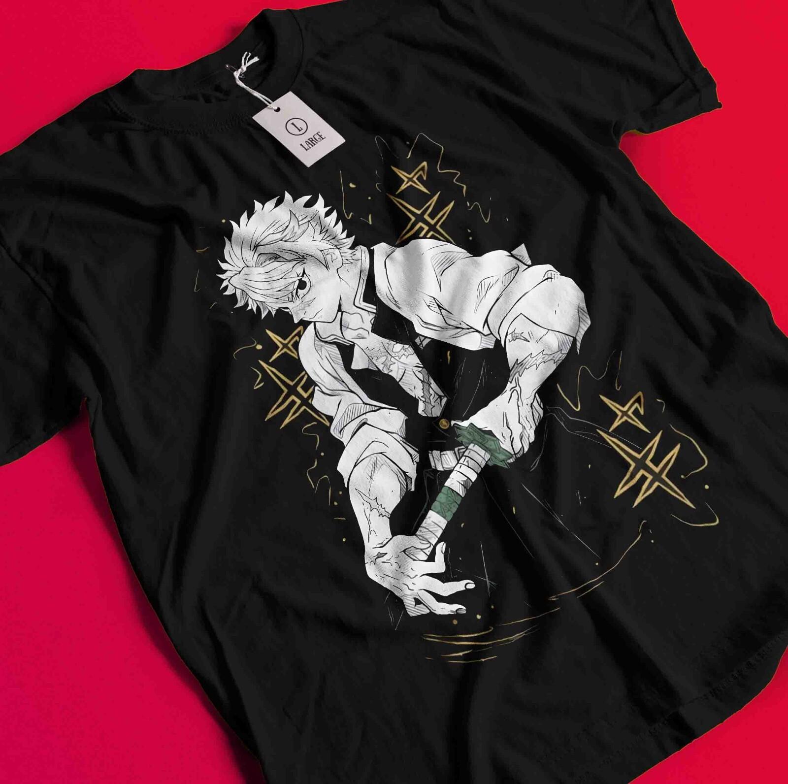 Футболка Клинок, рассекающий демонов Санэми Шиназугава Футболка Танджиро Футболка Музан Дома Ветровая Футболка BB1639 S