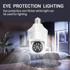 Smart Surveillance Bulb Camera with HD Night Vision and Full-Color Mobile Monitoring