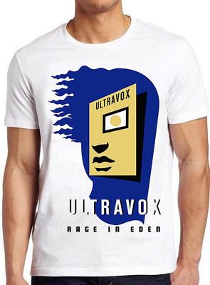 Ultravox Rage In Eden New Wave Pop Retro Cool Top Dárek Tričko T Shirt 44