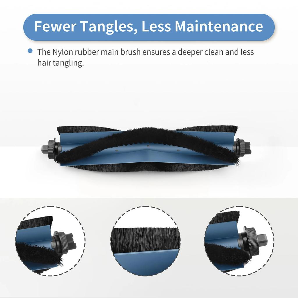 For Eufy C20 Omni Robot Vacuum Cleaner Part Main Brush Side Brush Hepa Filter Mop Cloth Dust Bag Accessories Replacement