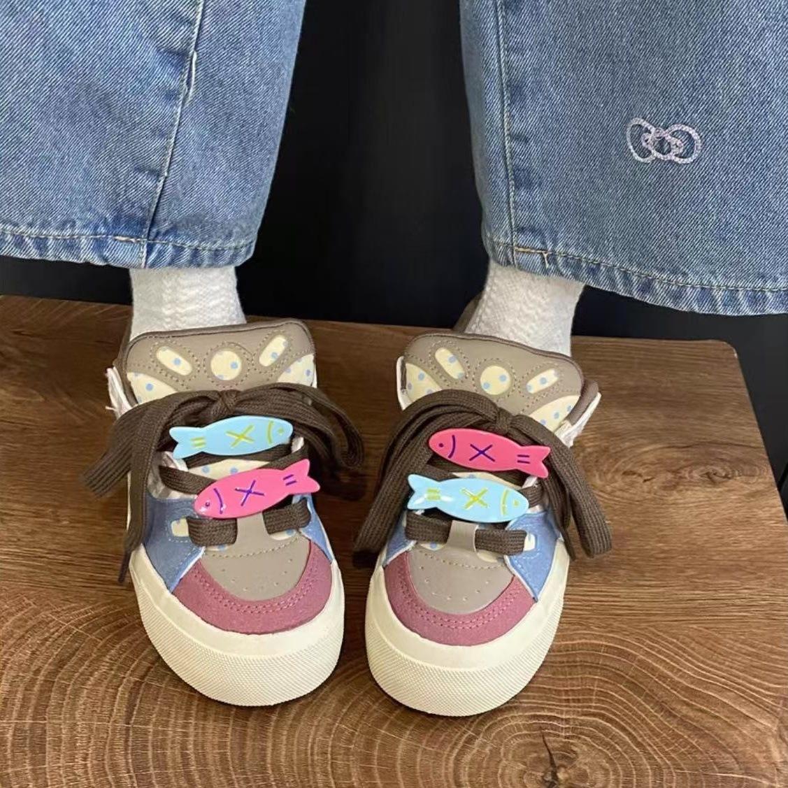 

Fashion Women s Casual Shoes 2025 Spring New Fashion Cross Tied Height Increase Platform Sneakers Breathable Comfortable Non Slip Flats 40