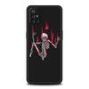 Phone Case For Oneplus 13R 13 12 10T 11 R10 Nord N100 N200 N10 9 9R CE 2 3 Z Pro Lite 5G Soft TPU Cover Skeleton Skull Funda Bag